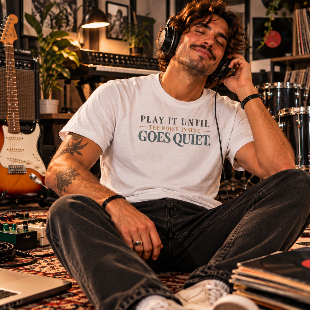 Play it Until The World Goes Quiet T-shirt